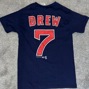 Boston Red Sox 2007 J D Drew Navy Blue MLB MLB Jersey shirt S men’s (youth)